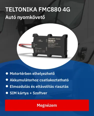 TELTONIKA FMC880-E 4g lte jármű gps nyomkövető